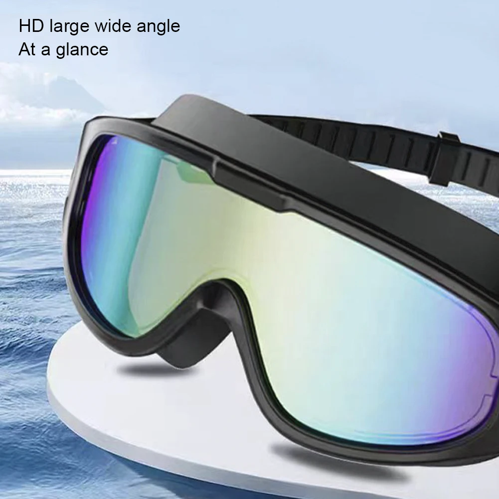 Anti Fog Swimming Goggles Hd Waterproof Adjustable Wide View Lens_voghion.com
