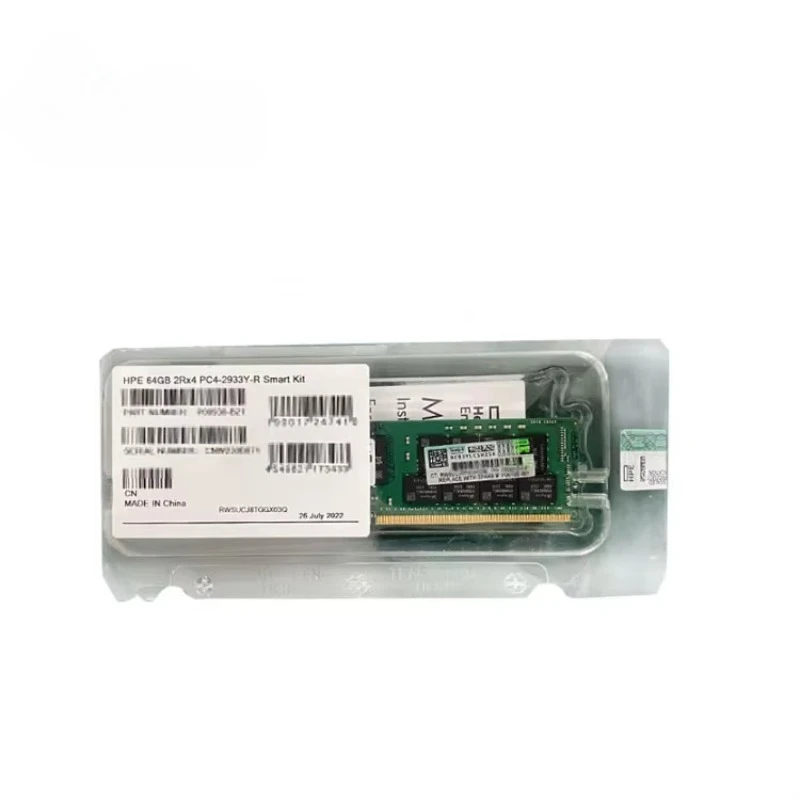 P43331-B21 64GB (1x64GB) Dual Rank X4 DDR5-4800 CAS-40-39-39 EC8 Registered Memory Kit P43331-B21