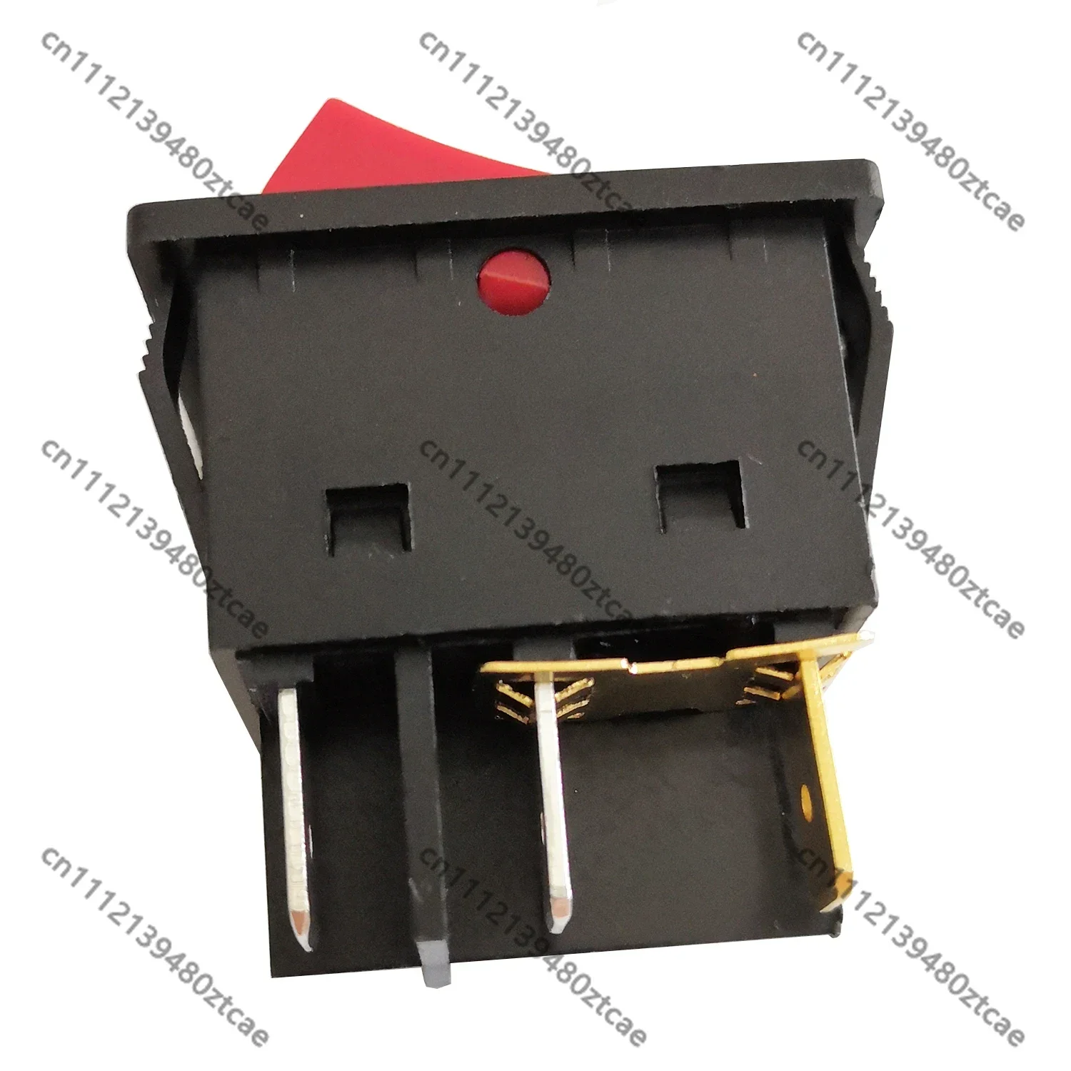 2Pcs 6Pins 30A High Current Rocker Power Switch JD03-A1 With Connecting Piece For Inverter Welding Machine Equipment Replacement
