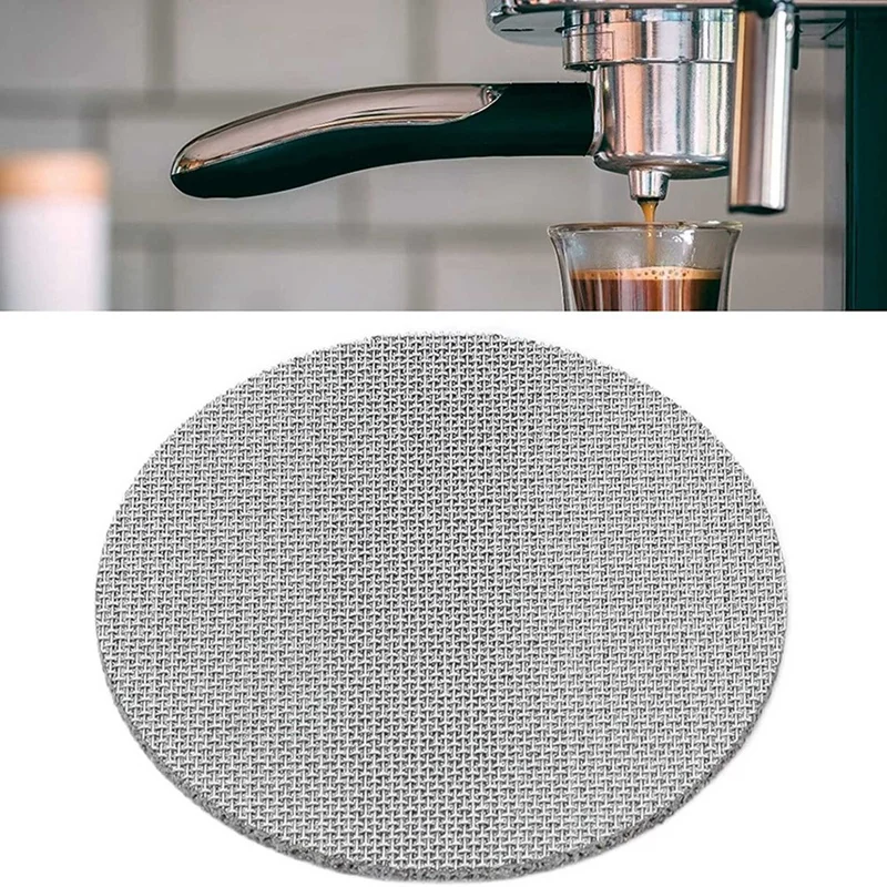 3X Coffee Filter Mesh, Reusable Coffee Puck Screen High Strength 1.7Mm Durable For Aeropress Coffee Maker Filters 51Mm