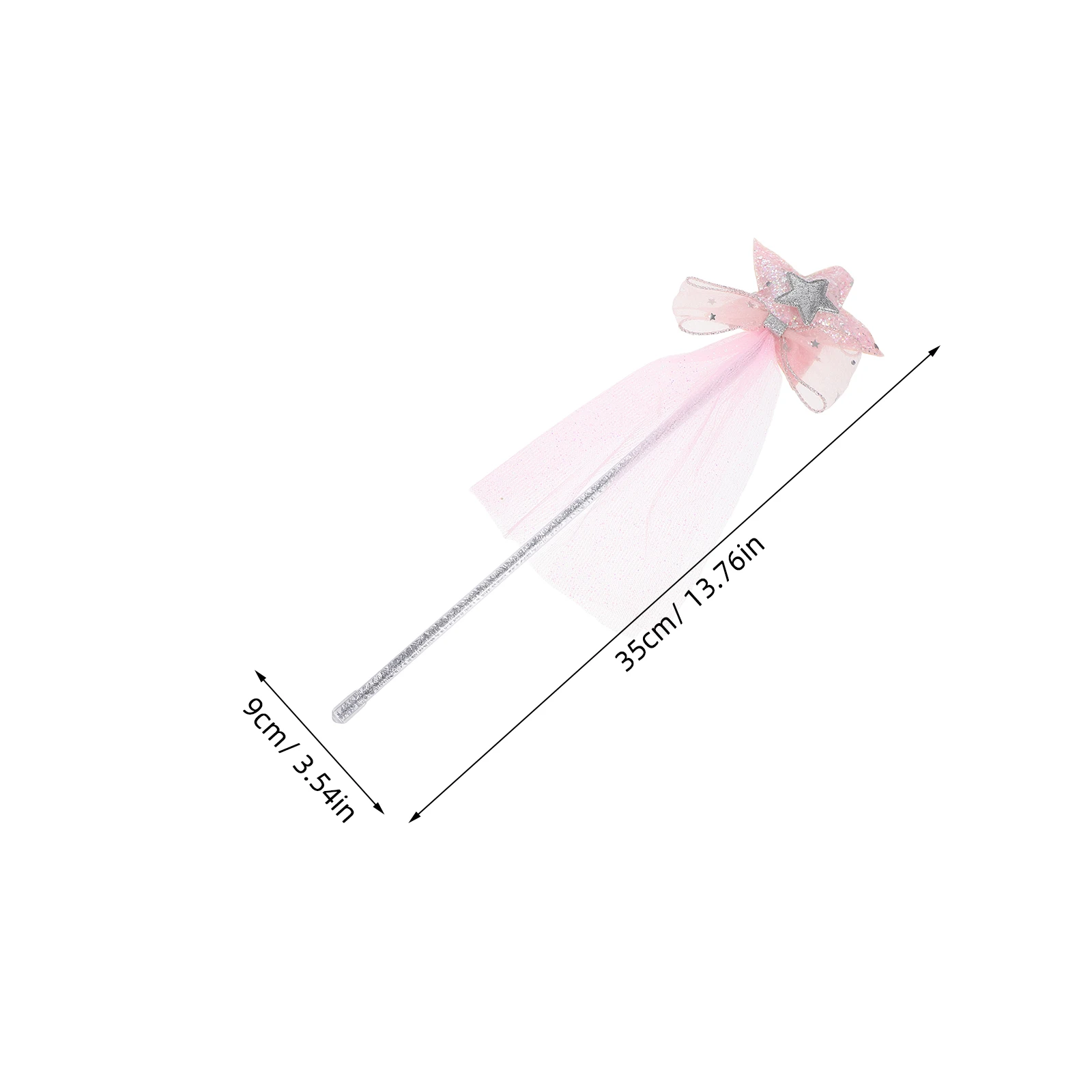 Headband Children’s Toys Princess Fairy Stick Wand Designed Gauze Children\'s Playthings Party Prop Cane Birthday