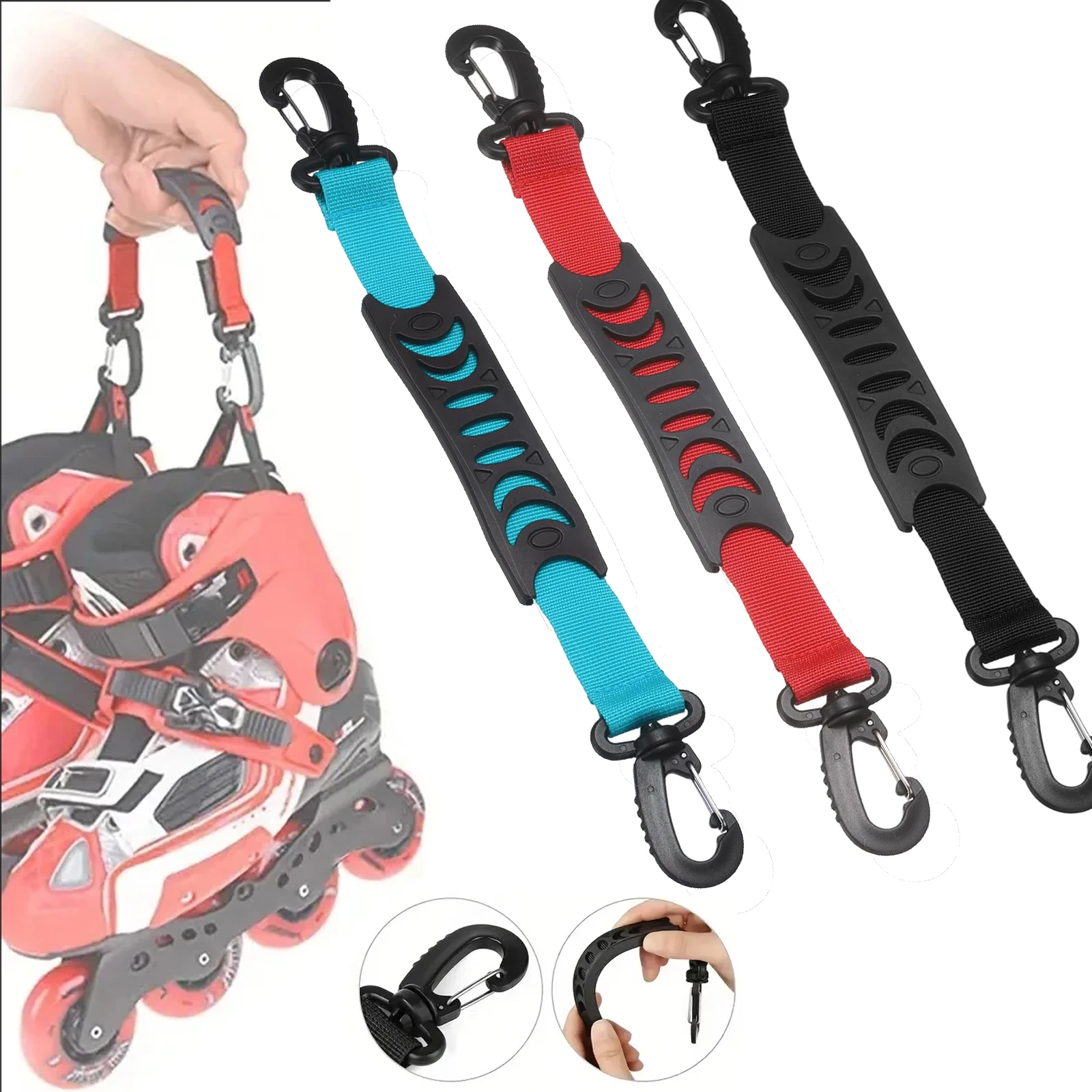 

Высокопрочные ручки-фиксаторы для роликовых коньков и ботинок для лыж/сноуборда, шнурки, подъемник для роликовых коньков