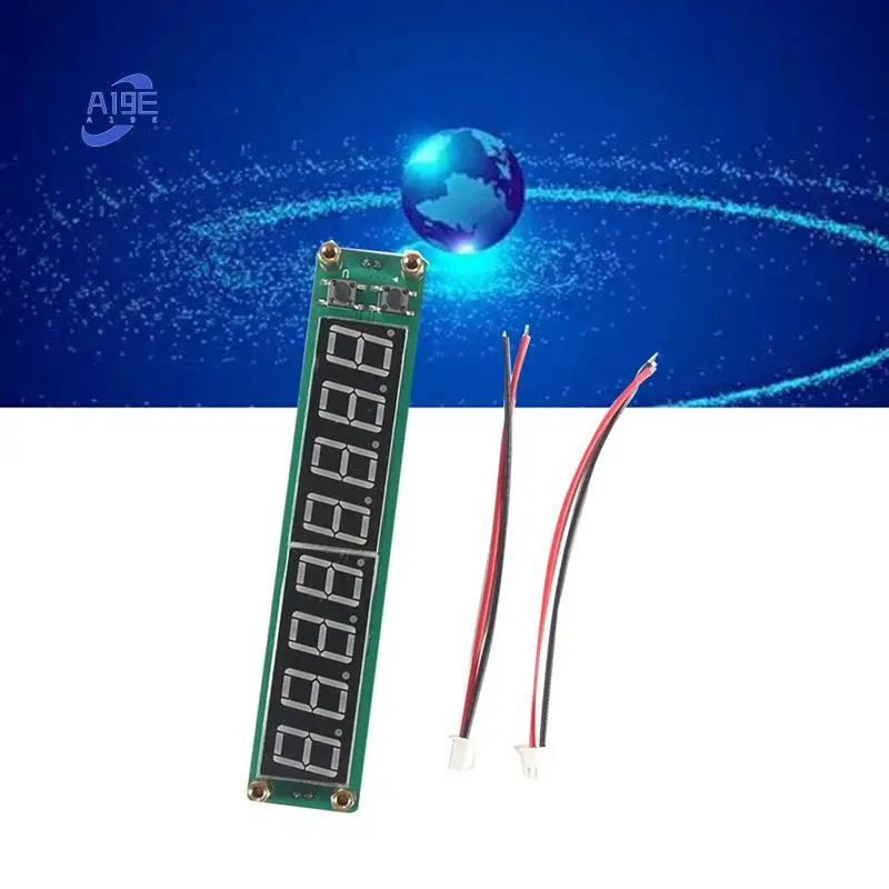 

Модуль измерения частоты A19E PLJ-8LED-R, измерение дисплея частоты 0,1–2400 МГц, модуль компонента дисплея частоты