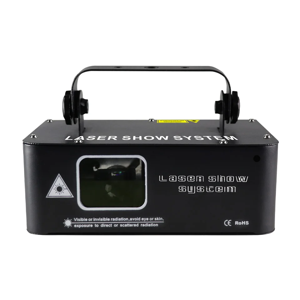 WHITE Black RGB Laser 500MW Beam Line Scanner Projector DMX Professional Disco DJ Wedding Dance Party Bar Club Stage Lighting image 2