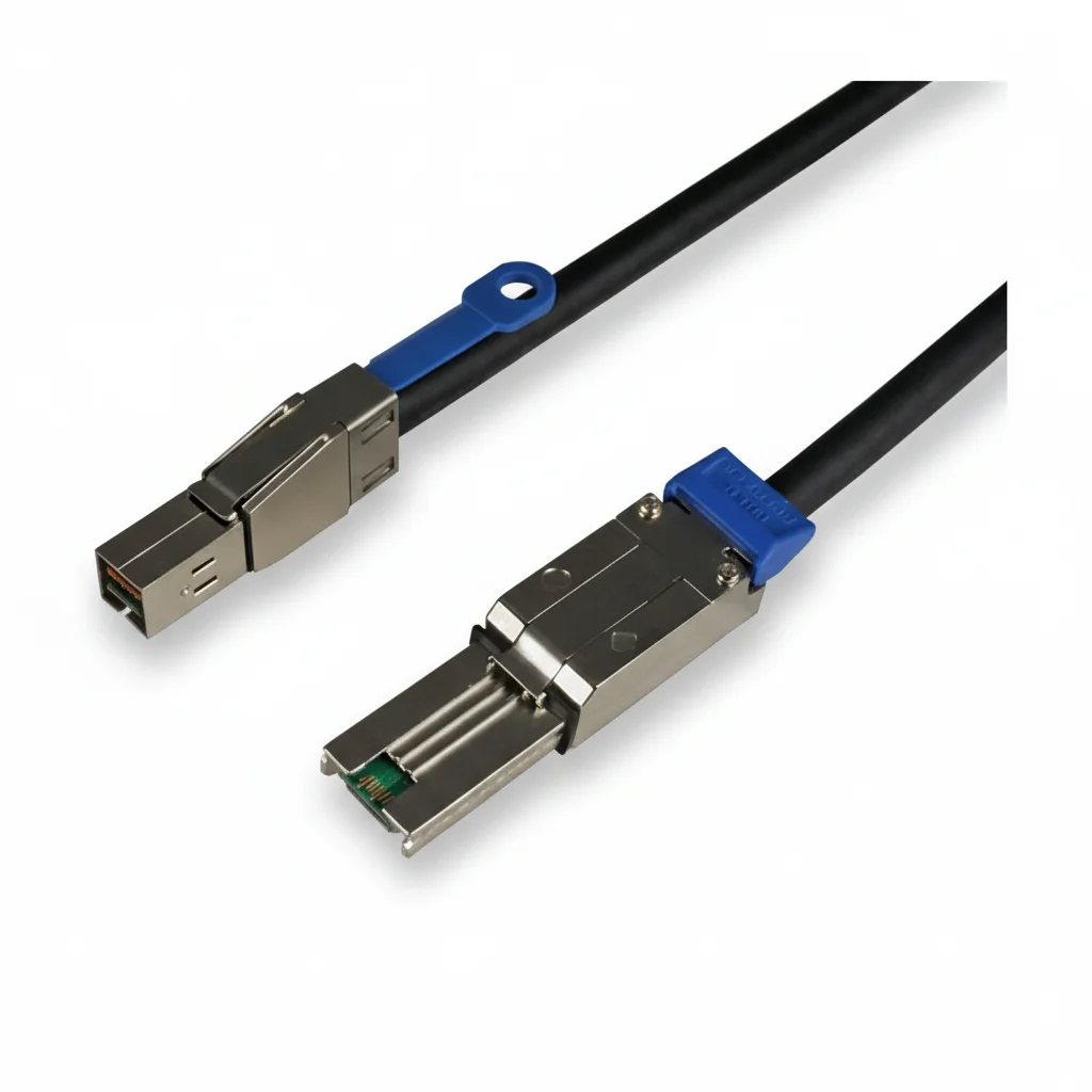 

Legrand C5556-3M HD Mini SAS/Mini SAS Cable - SFF-8644 to 26 Pin Mini SAS SFF-8088 - 3 Meters - RoHS Compliant