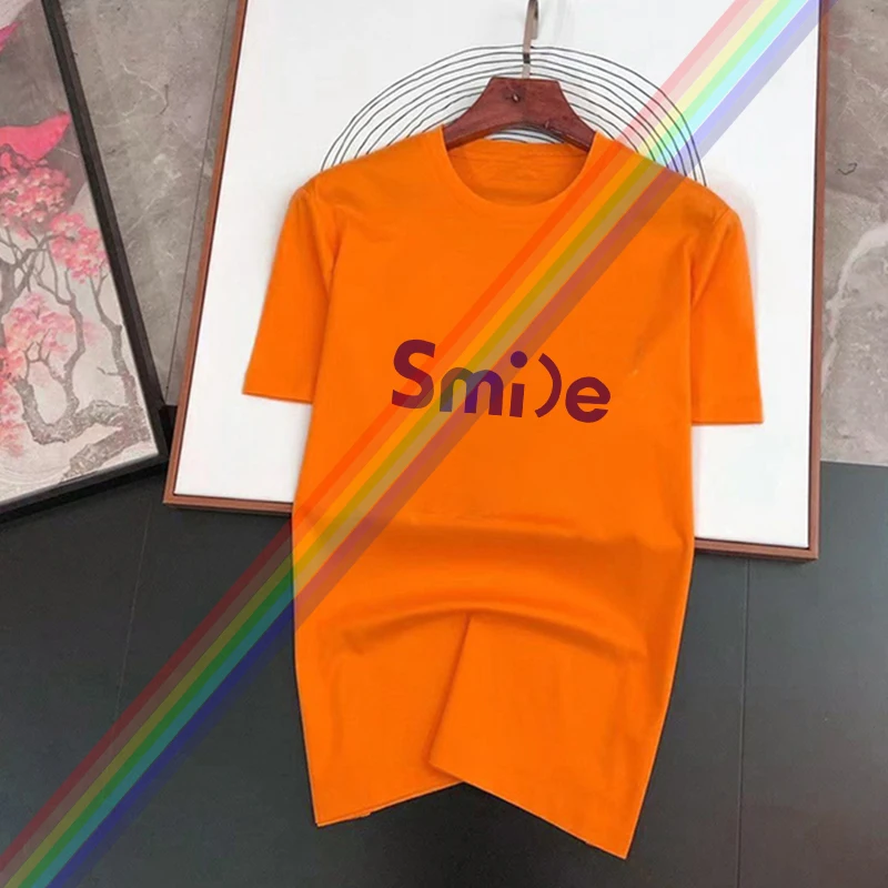 2025 Luxury Brand T-shirt For Men's/Women's Short Sleeved Tops Solid Color Fashion Casual Graphic Letter Print Tshirt Clothes image 3