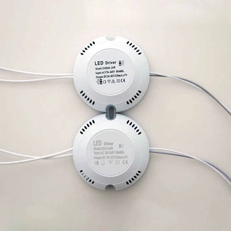 Driver LED AC 176-265V 8-24W Driver da soffitto Round Driver Lighting Transform per plafoniera lampadina accessori per l\'illuminazione