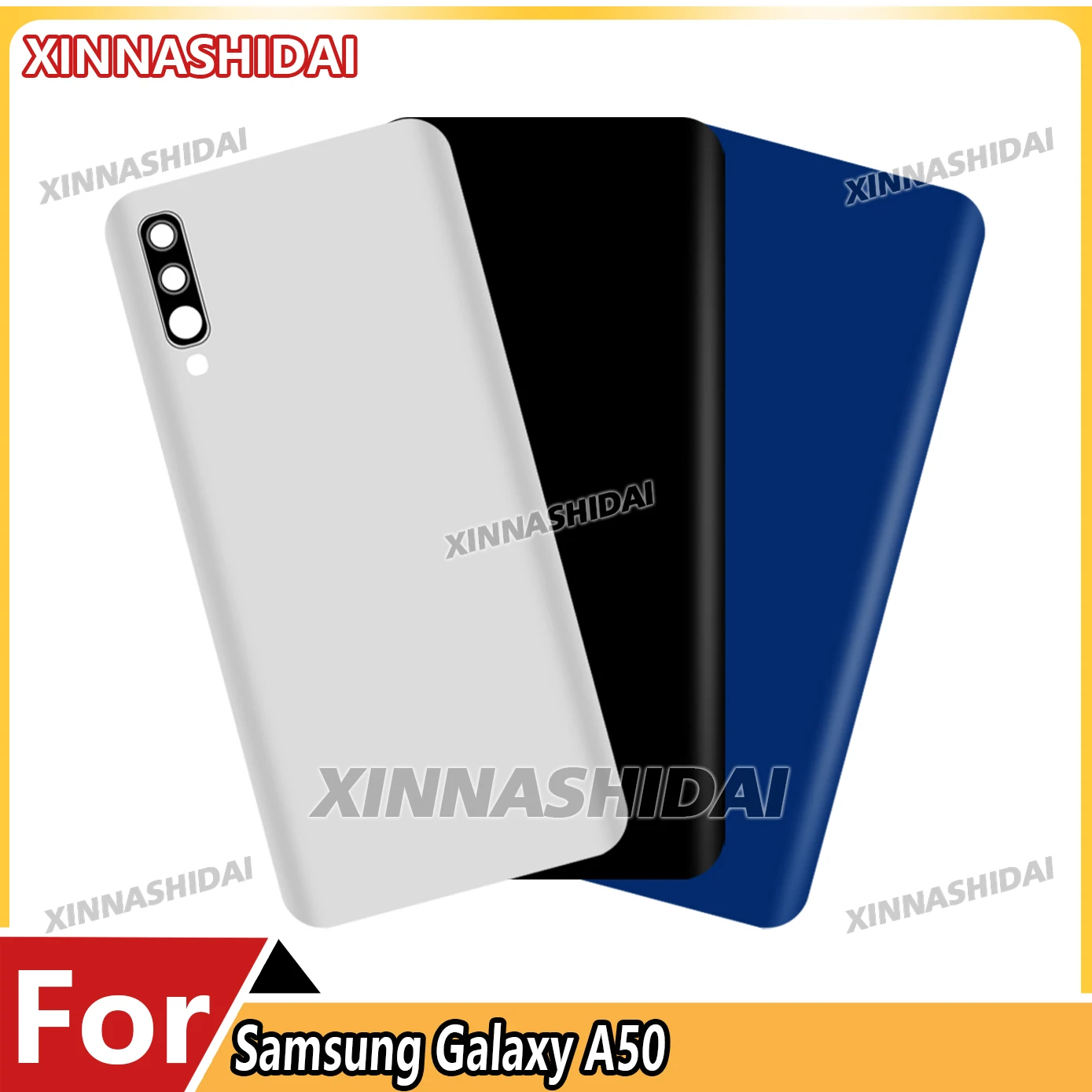 Brand New Camera Lens Included - Glass Battery Back Cover Housing for Samsung Galaxy A50 A505F