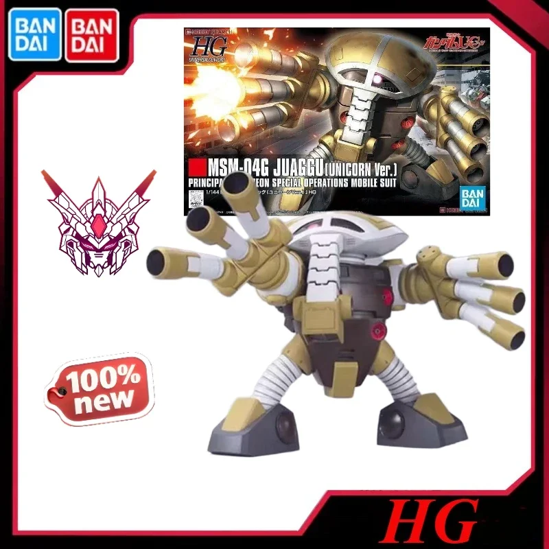 

In Stock Bandai Original HGUC 139 1/144 Juaga Assemble Model Collect Holiday Gifts Hot Toys Ornaments Movable Mecha Figure