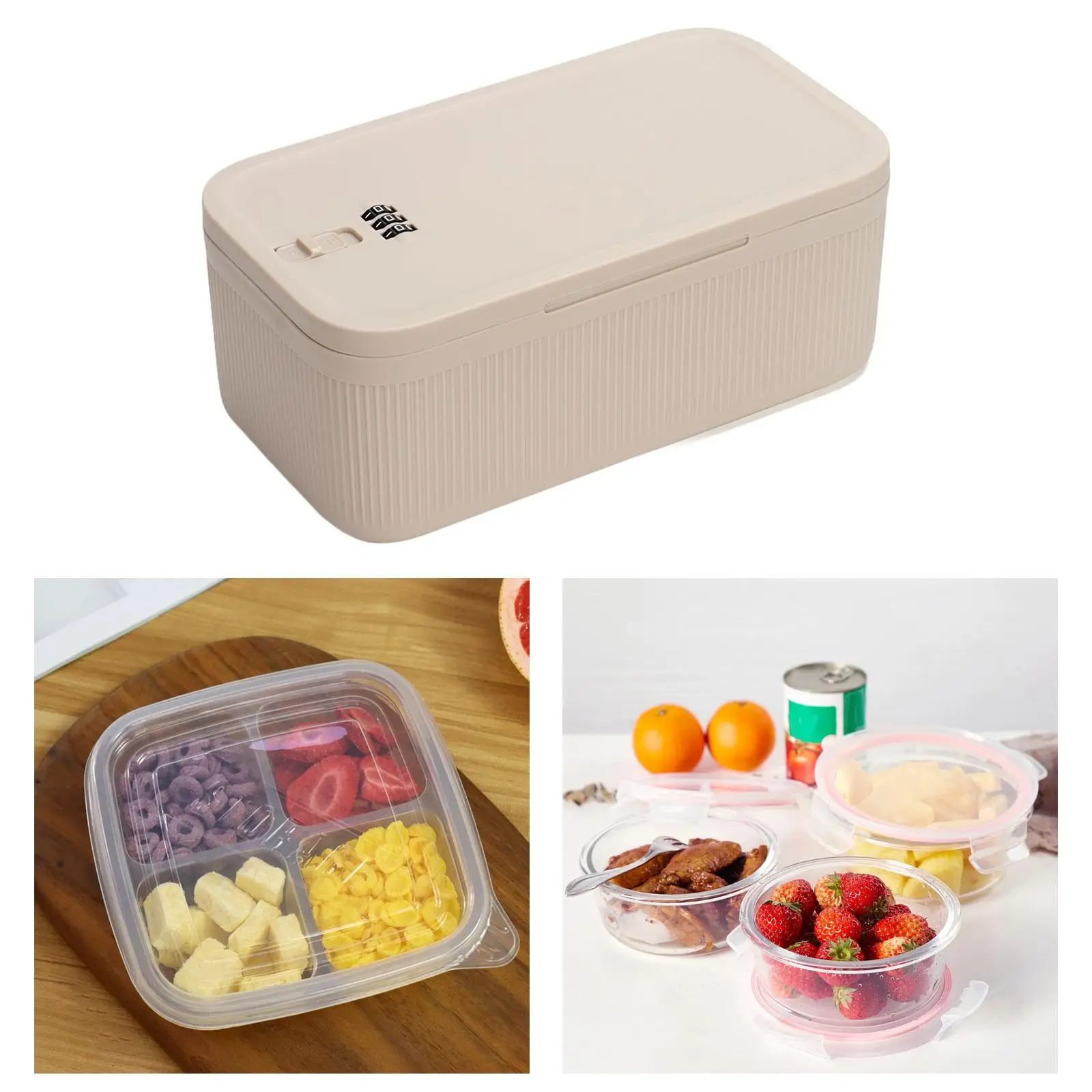 

Ящик для хранения телефона с замком, многофункциональный запираемый ящик для хранения для стола, общежития, дома