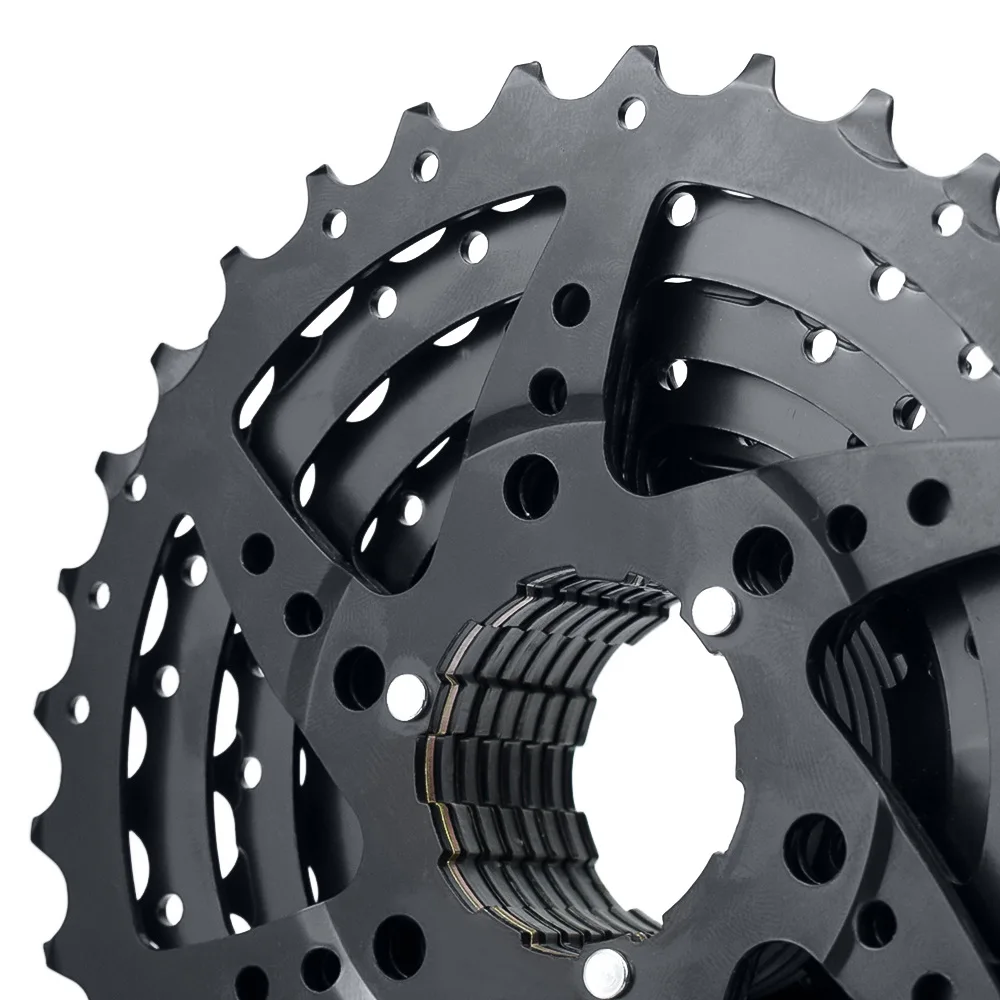 MTB bike Cassette 8/9/10/11/12s Road bike black flywheel Wear resistant ultra light large tooth flywheel HG bicycle accessories