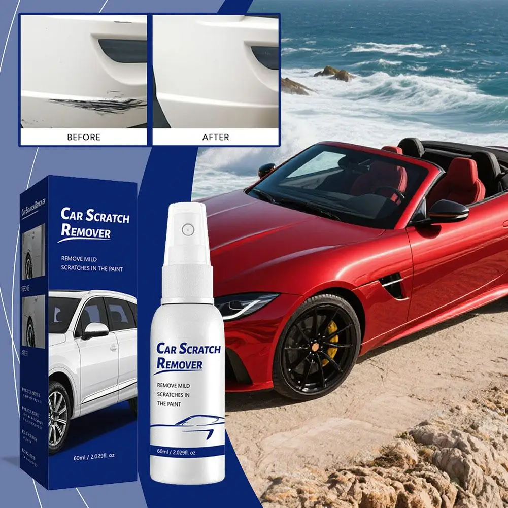 Generic Car Paint To Scratch Artifact Car Scratch Repair Scratch Paint Remover Spray Agent Car Repair Car Professional Scra J1m8