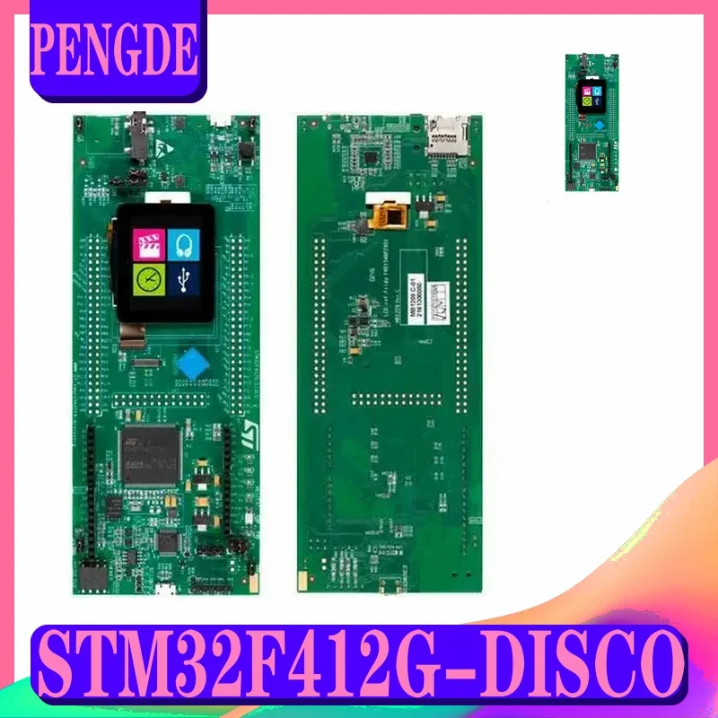 

Original off-the-shelf STM32F412G-DISCO development board discovery kit using MCU