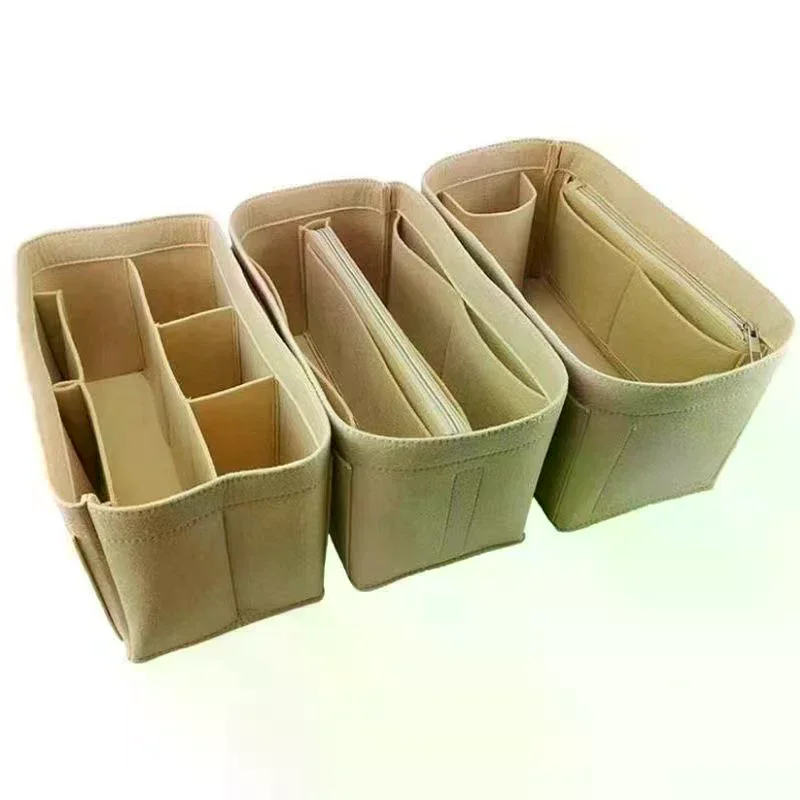Storage bag, handbag, makeup bag, felt wallet molding tool, inserted into the internal molding bag 2026 fashion simple