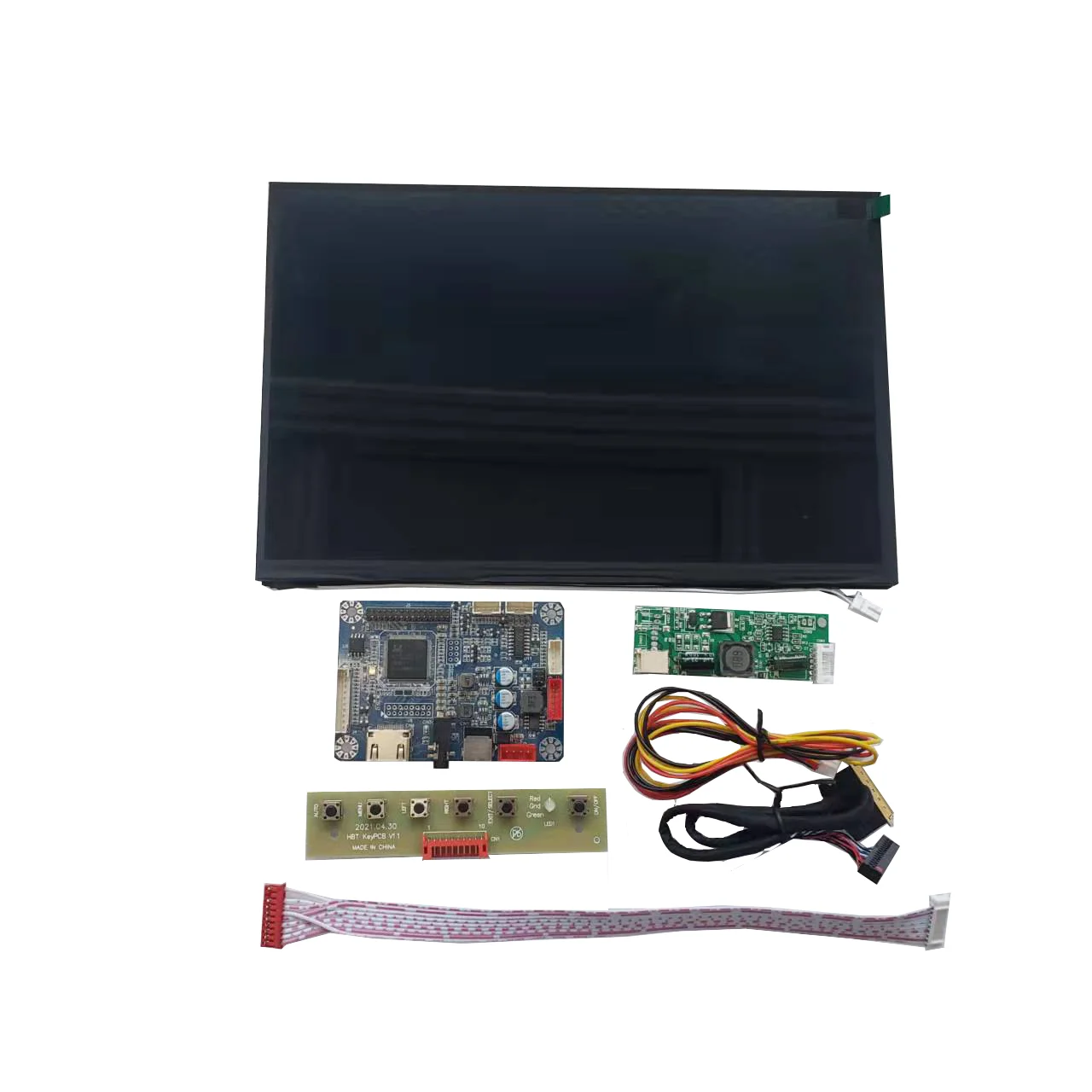 GV101WXM-N30 BOE 10.1 inch  resolution 1280x800 lcd screen with rtd2513A controller board input LVDS speaker output