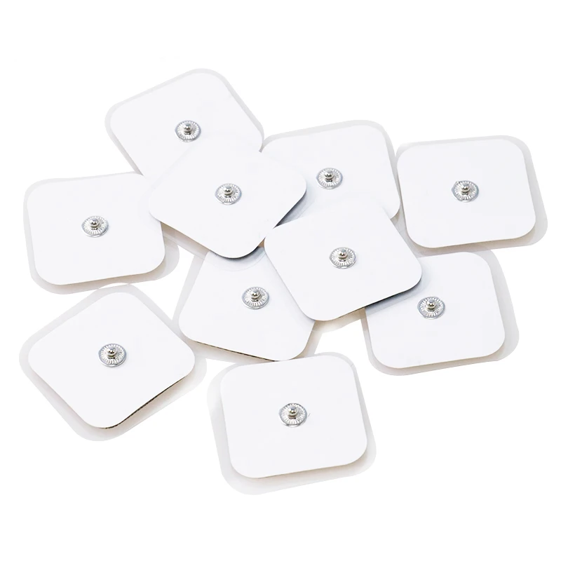 10/20Pcs Self Adhesive Electrode Pads Non-woven Replacement Patch for Massage TENS Acupuncture Massager EMS Muscle Stimulator