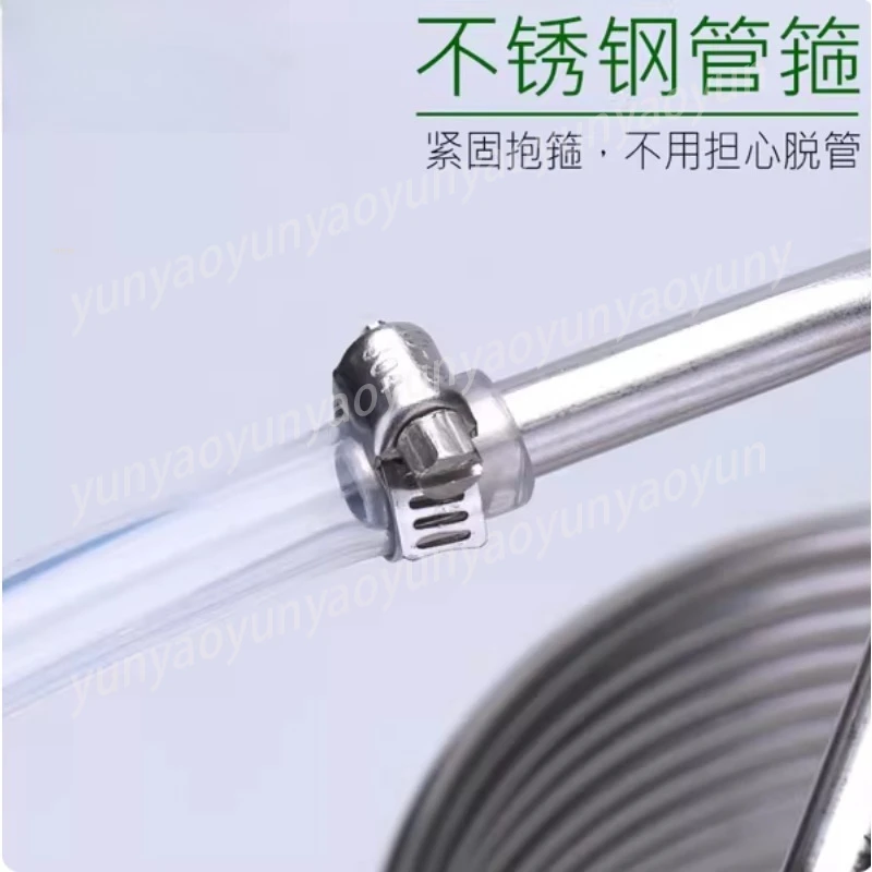 304 Food Grade Stainless Steel Immersion Coil Chiller Liquid Cooling Equipment for Craft Beer Home Brewery Brewing Processing view 5