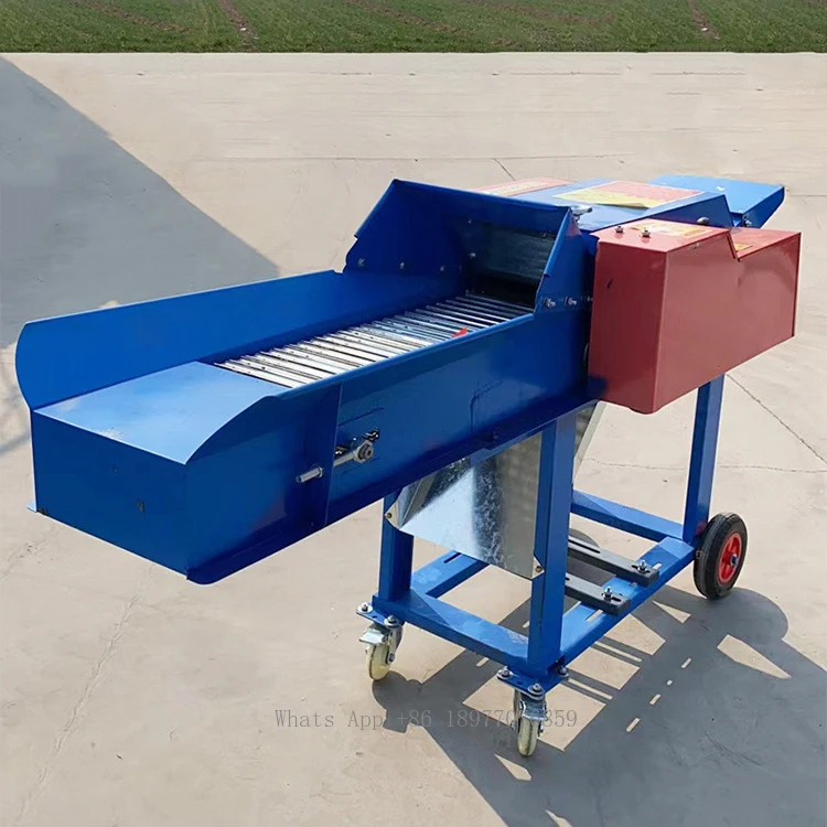 Cornstalk Maize Straw Grinder Hay Bale Cotton Corn Straw Stalk Crusher /Dry Grass Crushing Machine