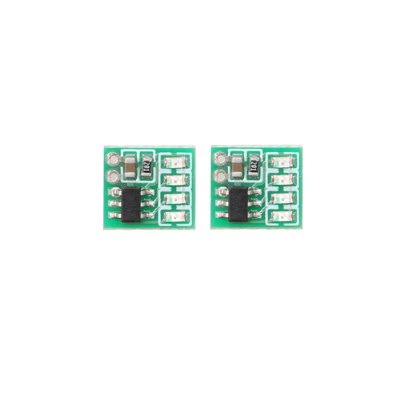 5PCS Micro Mini 1S Lithium Battery Level Indicating Module 3V-4.2V Power Indicator Board for RC Model Airplane Electric Devices
