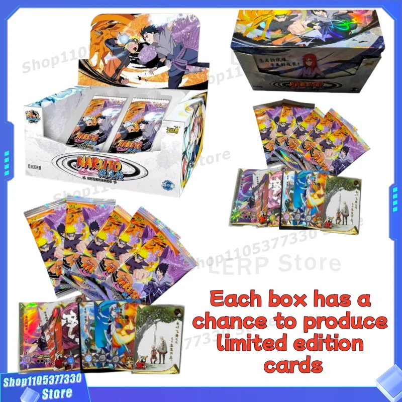 

KAYOU Genuine Hokage Four Bombs Ten Formation Chapter Ten Yuan Pack 20th Anniversary Brand New Original Box Collection Card