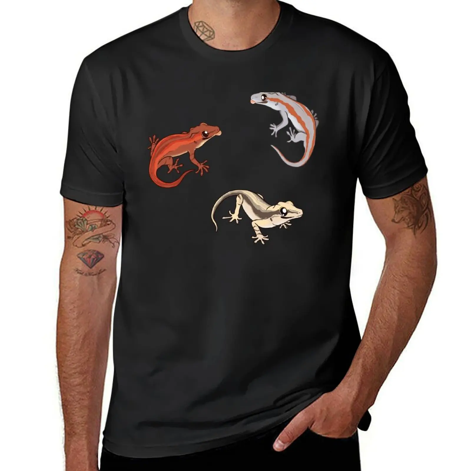 

Gargoyle Geckos T-Shirt man t shirt shirts graphic animal prinfor boys funny shirt cotton plain white t shirts men