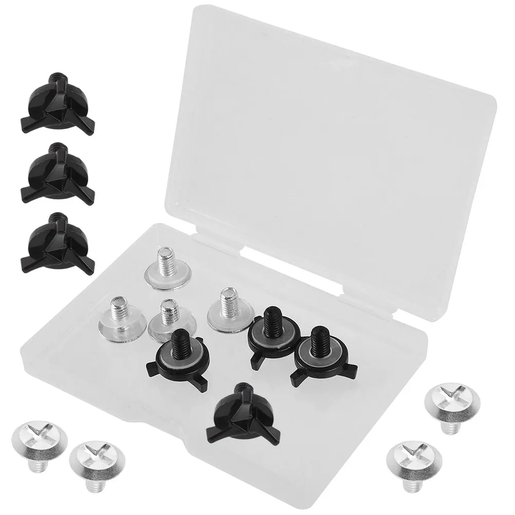 1Set Offroad Visor Screws Plastic Alloy Lightweight Replacement Kit Motorcycle Repair Fastener Accessories
