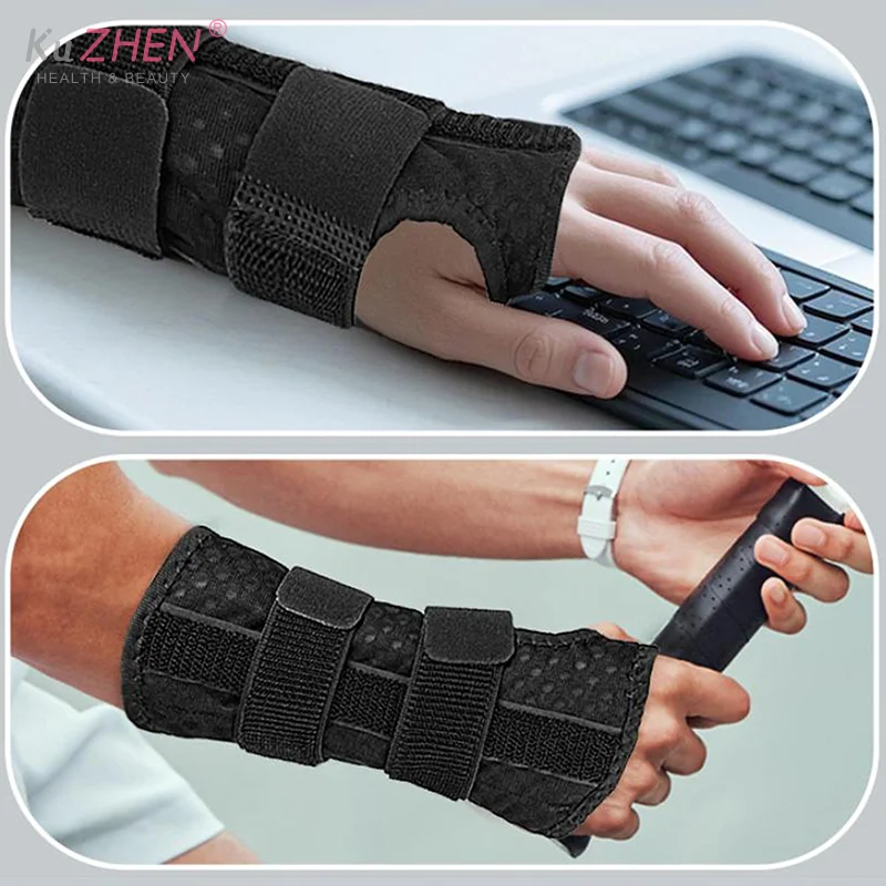 

1PCS Wrist Brace For Carpal Tunnel Relief/Adjustable Night Wrist Support With Splints For Relief Injuries Pain Sprain Tendonitis