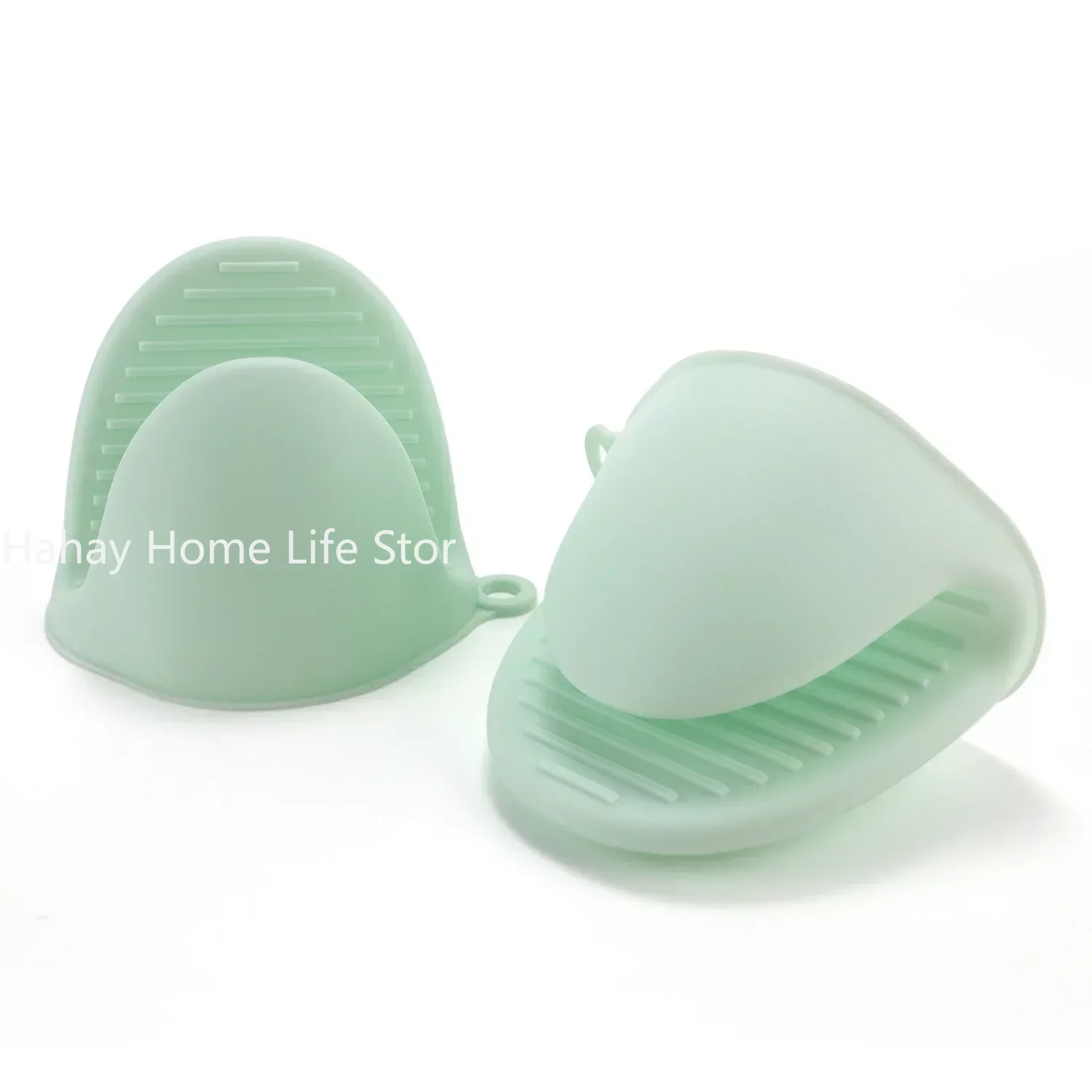 1pc Silicone Heat Resistant Gloves Clips Insulation Non Stick Anti-slip Pot Bowel Holder Clip Cooking Baking Oven Mitts