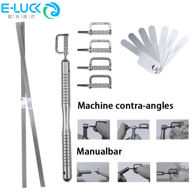

Dental IPR System Enamel Interproximal Reduction Strip Kit Dentistry Orthodontics Interproximal Enamel Reduction Tools