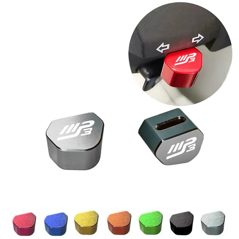 For Piaggio MP3300 MP3500 MP3 250 300 500 HPE Motorcycle Aluminum Alloy Handlebar Switch Turn Signal Protective Caps