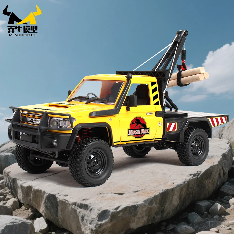 

MN MODEL 1/12 RC Dinosaur Wading Rescue Car All Terrain Diving Climbing Truck Tour Vehicle Pickup Rock Crawler Toy for Adult