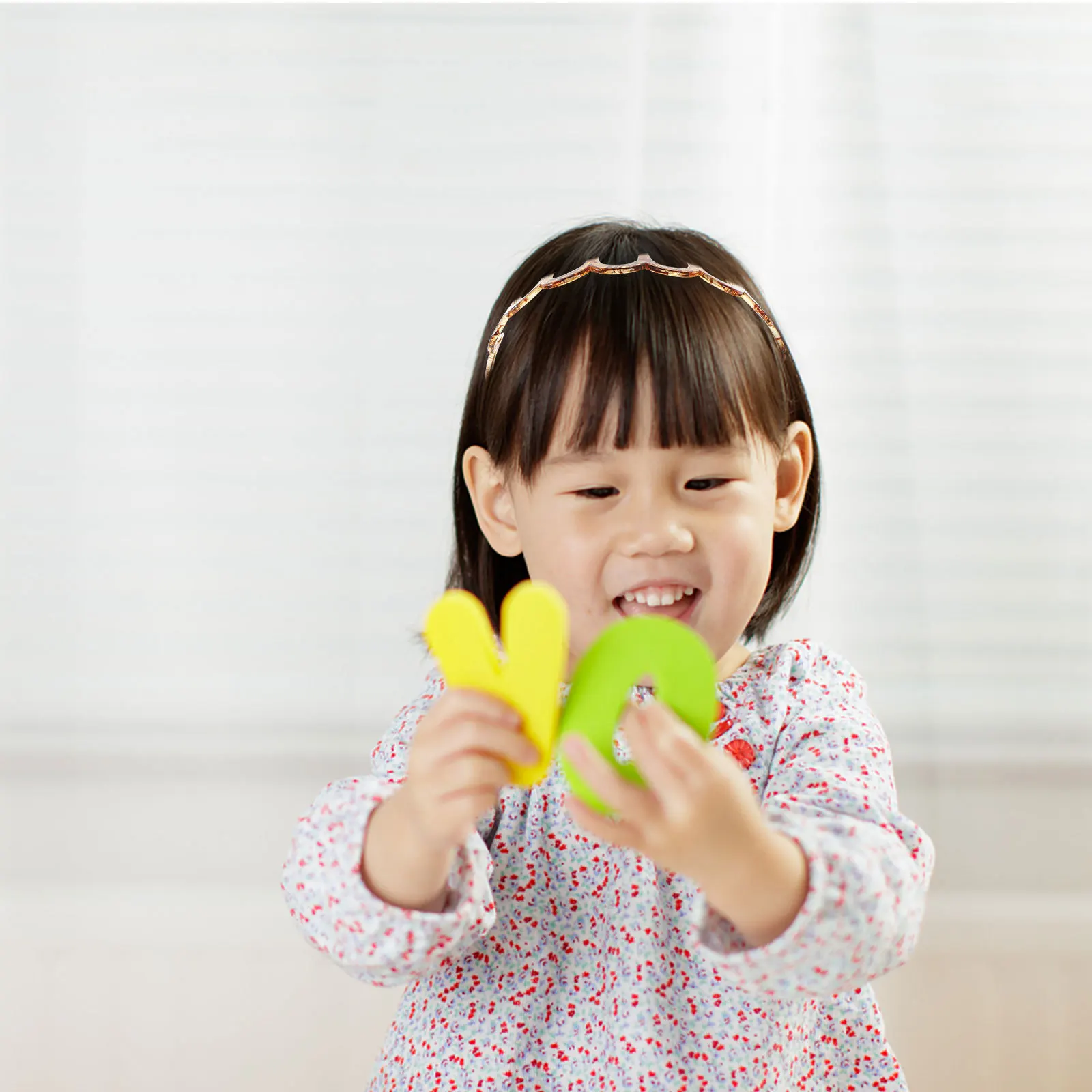 

3Pcs Fashion Hair Band Durable Long Service Life Easy Safe Use Small Gift Surprise Friends Light Coffee Spot Light Coffee Black