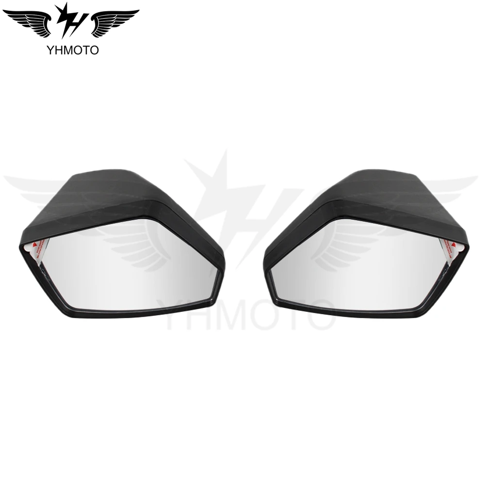 Black Motorboat Side Rear View Mirrors For Sea-Doo Spark 2014-2023 Models For A Sleek Look And Enhanced Visibility On The Water