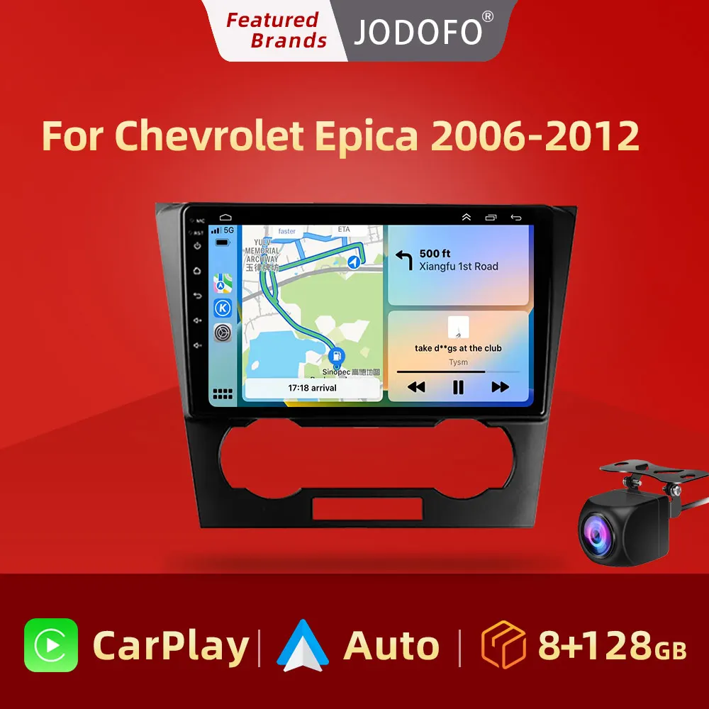 

Jodofo Wireless Carplay Android Auto Car Radio For Chevrolet Chevy Epica 1 2006 2007 - 2012 Multimedia GPS autoradio 4G WIFI DSP