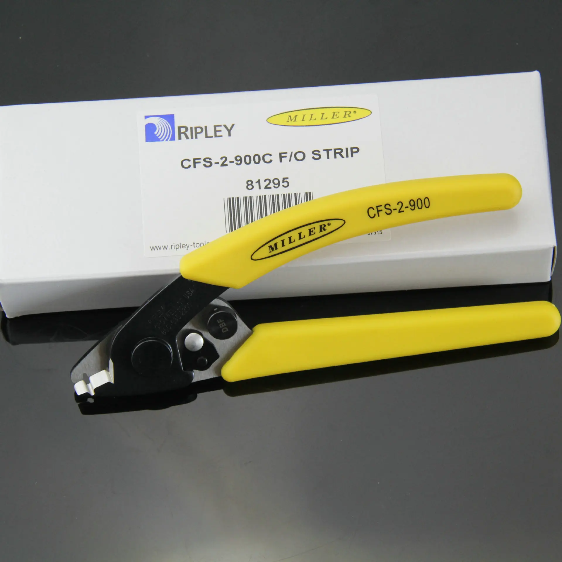 

Optical Fiber Wire Stripping Pliers, Miller Tong, Double Hole Stripper, FTTH Tool, CFS-2-900