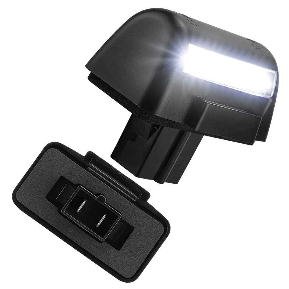 

2pcs For Ford Transit MK5 MK6 MK7 1985-2014 Car Number License Plate Lights with Black Cotton Pad 1732840 1672263 4388111