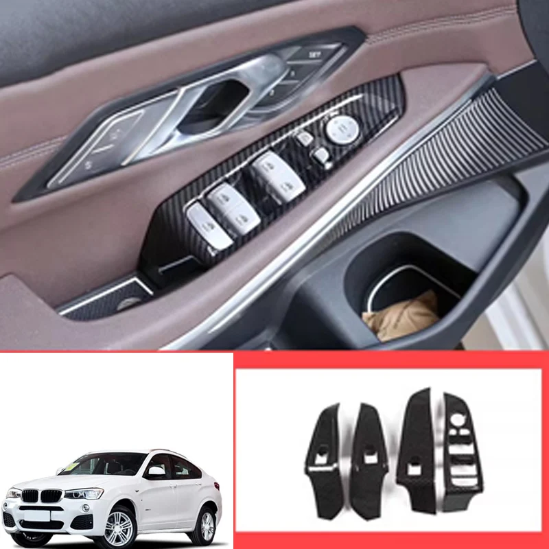 

For BMW 3/4 Series X3i X3 X4i X4 G01Window Switch Panel Cover 2006-2015 Door Window Control Panel Cover