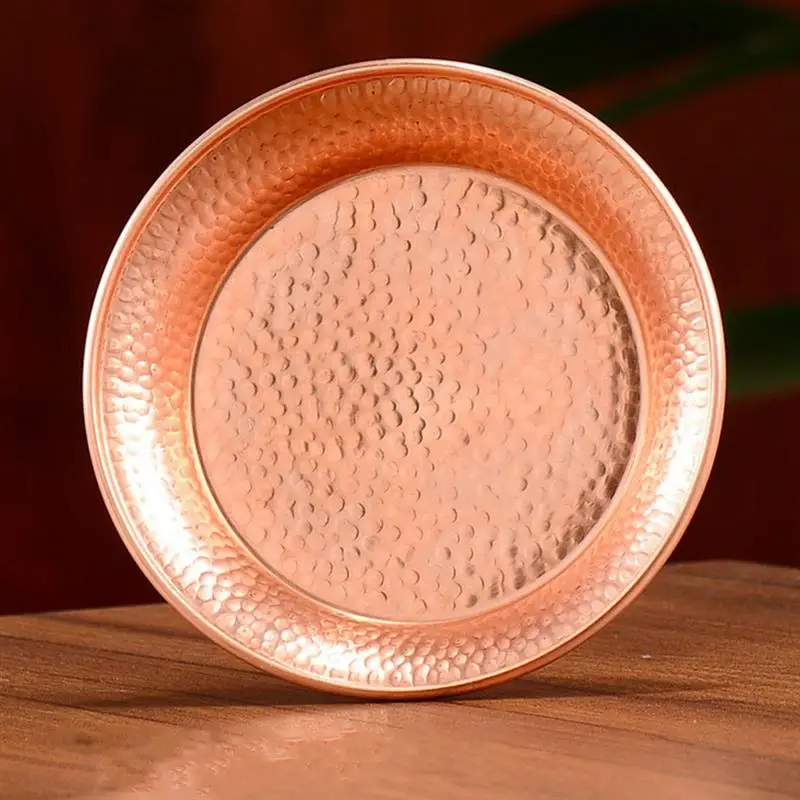 

Buddha Water Offering Bowl Tibetan Copper Plate Worship Wine Cup Offering Bowl Ornament for Meditation Buddhist Tibetan Altar