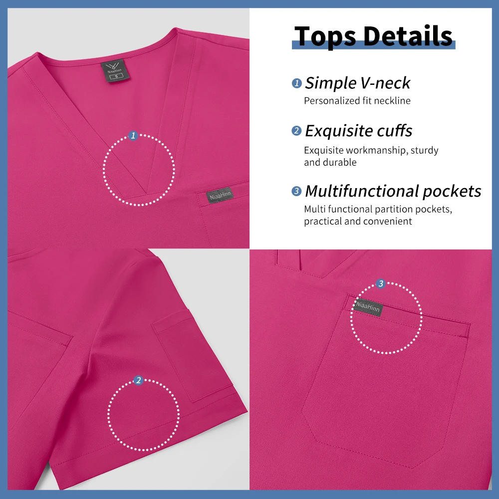 Thumbnail 4 - #4 Compare Medical Scrub Uniform Sets Before You Buy