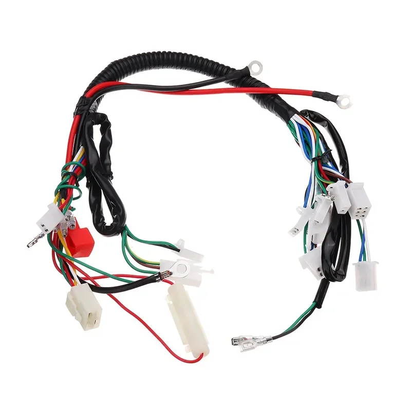 For Motorcycle ATV Motorcycle  Ignition set  50CC-125CC Complete Wiring Harness CDI STATOR 6 Coil Pole Ignition Electric