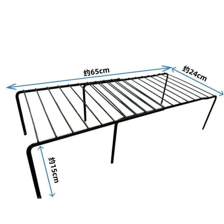 Kitchen retractable seasoning finishing rack, wrought iron rack, cabinet compartment, sink drain rack, storage rack
