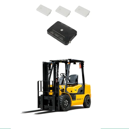 Tag PWAS Forklift 360 Degree Anti-Collision System Proximity Pedestrian Safety Alert Waterproof Workplace Safety System