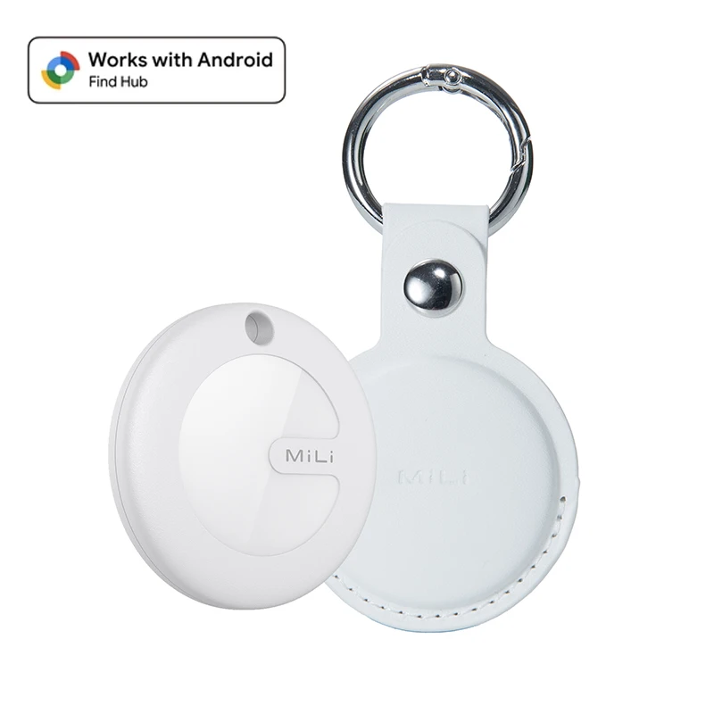 MiLi MiTag Go Bluetooth Tracker voor Android Anti-verloren apparaat Item Finder Intelligente locator Werkt met Google Find Hub Smart GPS