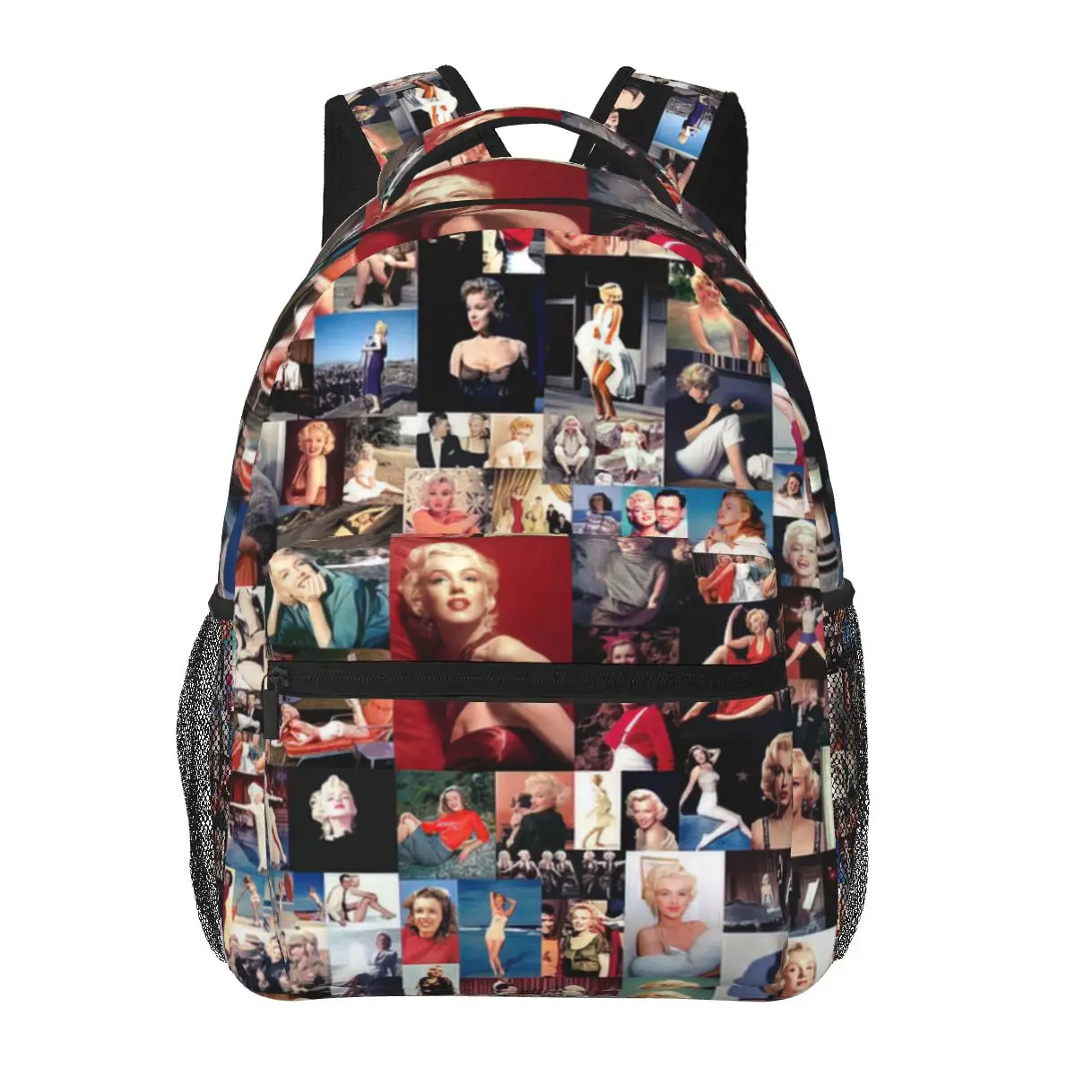 

Marilyn Monroe Collage Backpack for Girls Boys Travel RucksackBackpacks for Teenage school bag