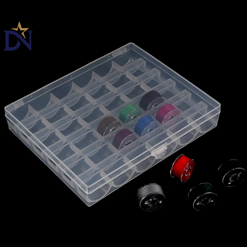 Bobbin Sewing Thread Polyester Thread Spools Sewing Machine Bobbins With Storage Box For Embroidery Sewing Accessories