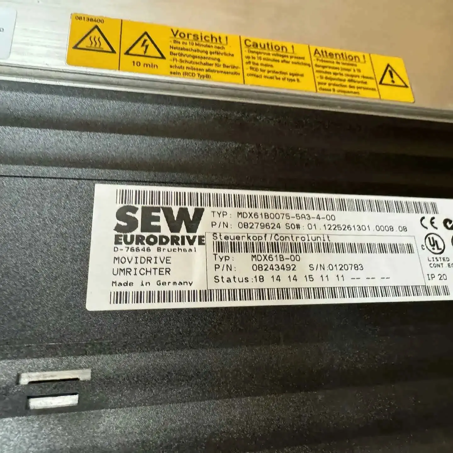 MDX61B0075-5A3-4-00 Inverter per cucire