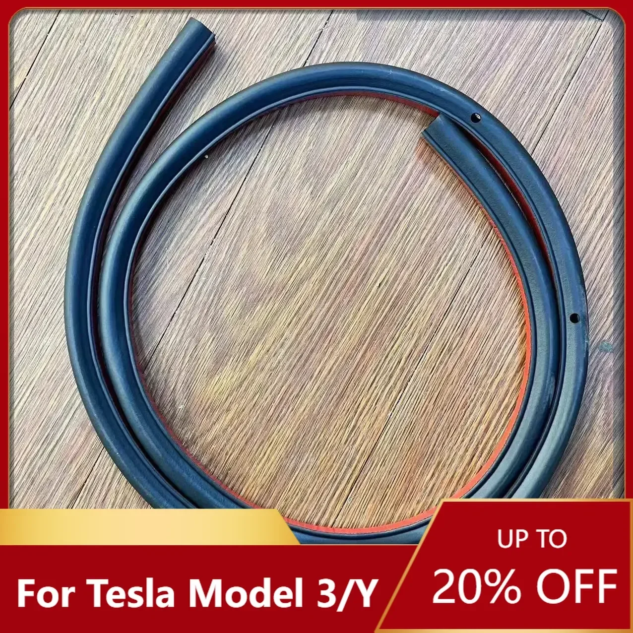 

For Tesla Model 3 Rear Door Seal Gasket - Part Number 1090509-00-D and 1090508-00-D