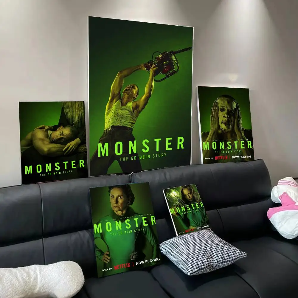 TV D-Dahmer M-Monster Poster Modern  Wall Art Aesthetic Minimalist Bedroom Decor Cafe Home Gift