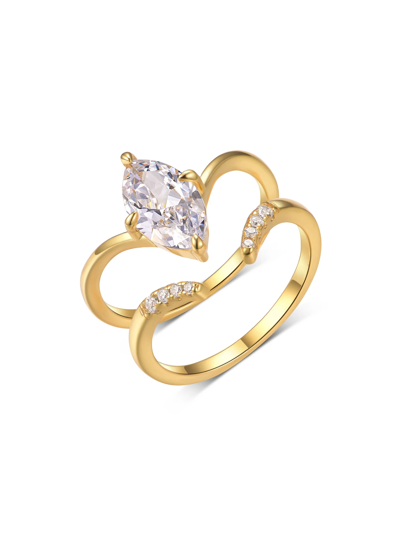 

Кольцо с муассанитом маркизы 2 карата из стерлингового серебра 925 пробы, 2 карата, высококачественные ювелирные изделия, модно и изысканное, подходит для подарка