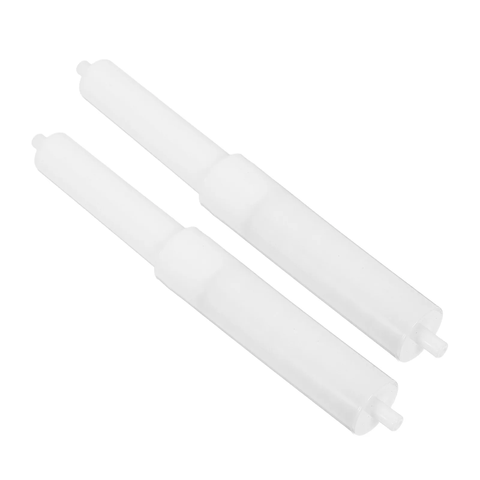 2Pcs Spring Loaded Toilet Paper Holder Replacement Roller Plastic Retractable Spindle Easy Installation Bathroom Tissue Roll